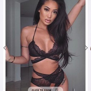 Fashion Nova Lace Lingerie Set